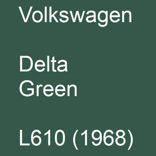 Volkswagen, Delta Green, L610 (1968).